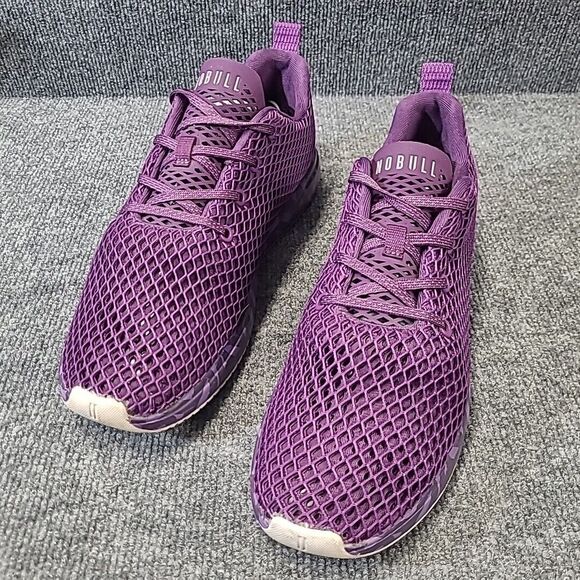 Nobull Toomey Diamond Mesh Tye Dye Runners Purple Camo Men's‎ 10.5 Women's 12 - Picture 3 of 15